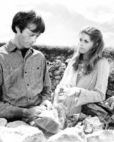 crp-09485 1973 Lindsay Wagner, Peter Fonda film Two People crp-09485