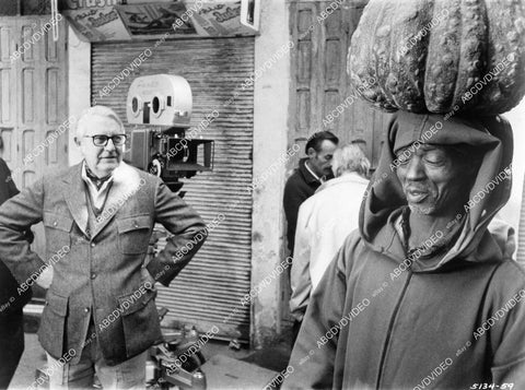 crp-09536 1973 director Robert Wise on location film Two People crp-09536