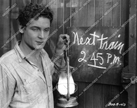 crp-09554 1928 Charles Farrell w his lantern silent film The River crp-09554