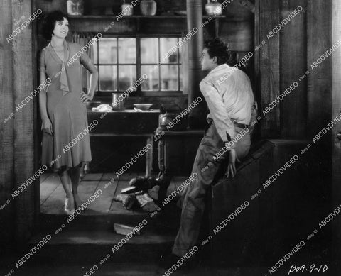 crp-09569 1928 Mary Duncan, Charles Farrell silent film The River crp-09569