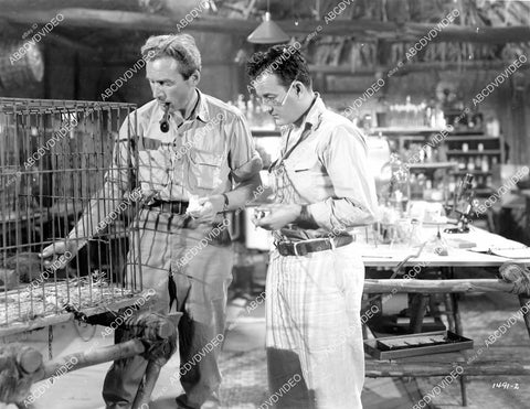 crp-09590 1946 Lowell Gilmore, Milburn Stone film Strange Conquest crp-09590