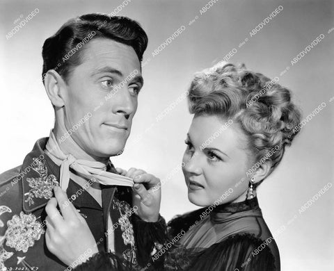crp-09646 1945 Ken Curtis, June Storey film Song of the Prairie crp-09646