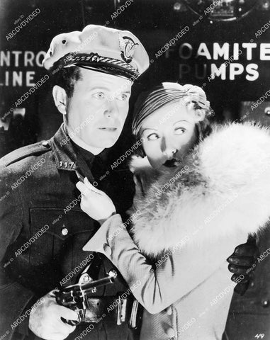 crp-09680 1933 photo Regis Toomey, Evalyn Knapp film State Trooper crp-09680