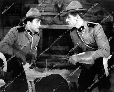 crp-09687 1935 Kane Richmond, Bud Osborne RCMP film The Silent Code crp-09687