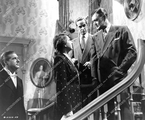 crp-09751 1946 Jack Davis, Claire Du Brey, Richard Dix, Arthur Space film Secret of the Whistler crp-09751
