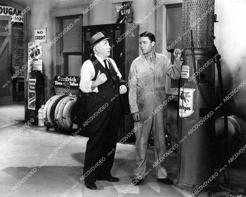 crp-09778 1943 John F Hamilton, John Archer cool old gas pump film Shantytown crp-09778