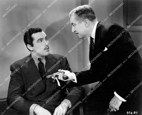crp-09814 1937 photo Cesar Romero, Richard Tucker film She's Dangerous crp-09814