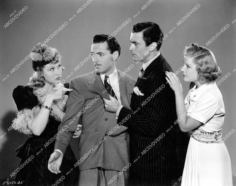 crp-09889 1940 Kaaren Verne, Walter Pidgeon, Joyce Compton, Edward Ashley film Sky Murder crp-09889