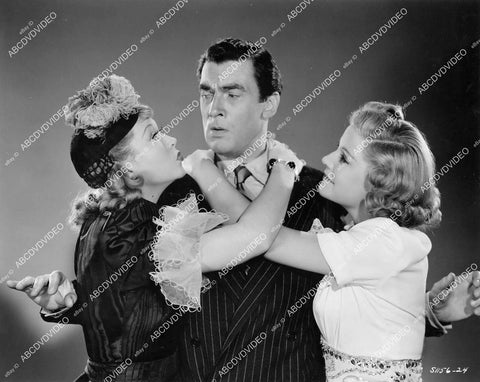 crp-09890 1940 Kaaren Verne, Walter Pidgeon, Joyce Compton film Sky Murder crp-09890