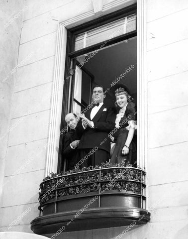 crp-09895 1940 Donald Meek, Joyce Compton, Walter Pidgeon film Sky Murder crp-09895