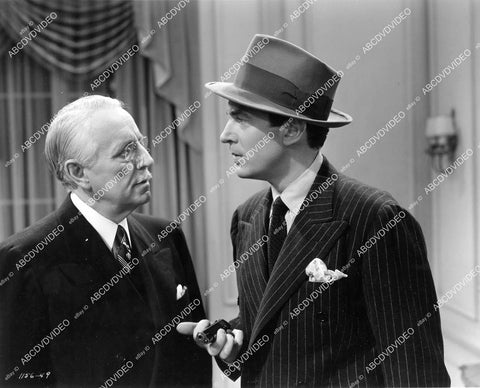 crp-09907 1940 Walter Pidgeon, George Lessey film Sky Murder crp-09907
