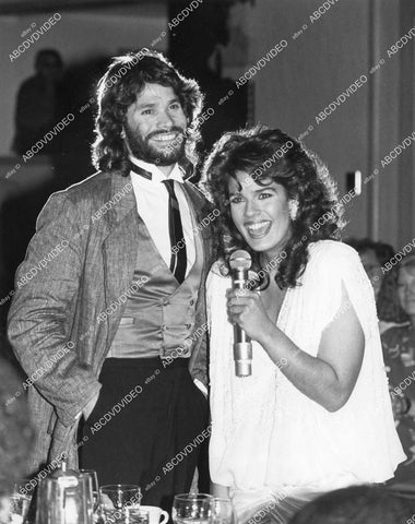 crp-00994 1980's Peter Reckell & Kristian Alfonso at some event soap opera TV Days of Our Lives crp-00994