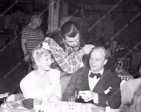 Ken Murray Edgar Bergen and wife? At The Pirate's Den Restaurant pd-25
