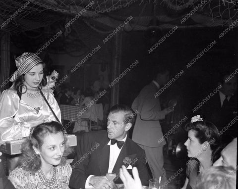 Ann Dvorak Gary Cooper and friends at The Pirate's Den Restaurant pd-33