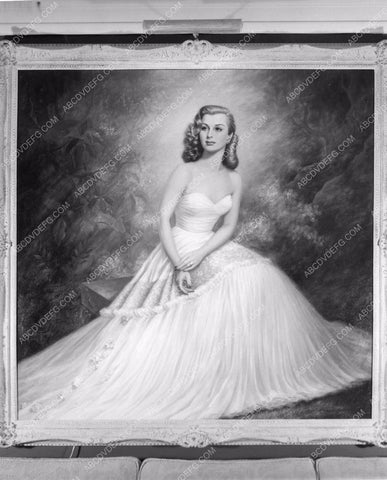 Helen Grayco portrait in oil of Spike Jones band member spijon-25