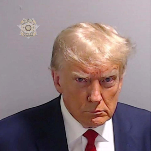 2023 Donald Trump Fulton County, GA Georgia Mugshot Photo