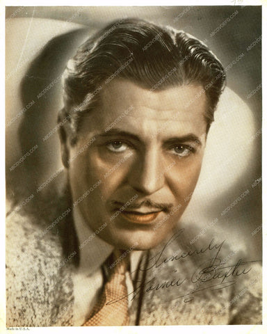 handsome Warner Baxter portrait wbax-75
