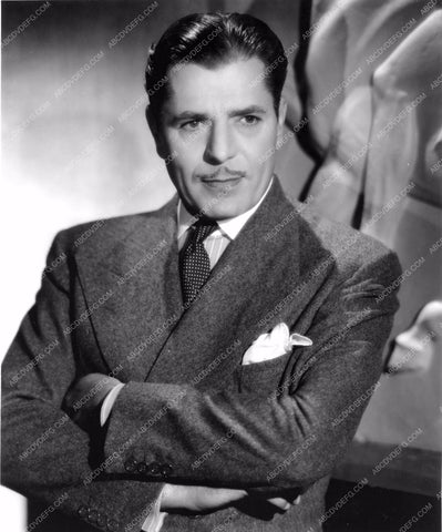 handsome Warner Baxter portrait film Wife, Doctor and Nurse wbax-87